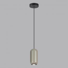 Odeon light 5053/1D PENDANT ODL24 311 черный/серый/металл Подвес GU10 LED 4W OVALI  - 4 купить